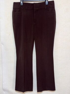Nine West Chocolate Brown Wide-Leg Flare pants
